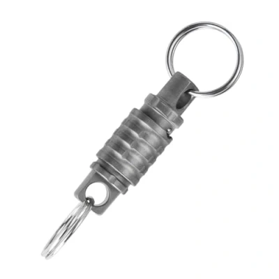 Image de Porte clés a Dégagement Rapide,Porte EDC Détachable avec clés,Titane,Rotation 360 ,pour Attacher Un clés,Clés de Voiture,Lampes Poche,Outils