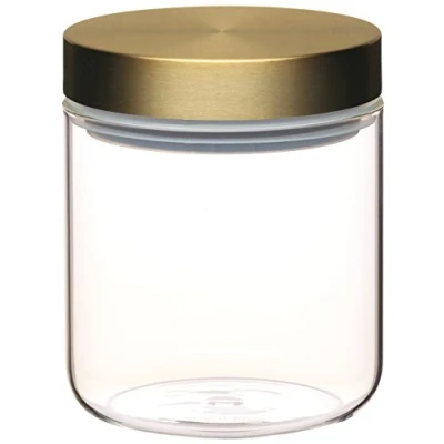 Image de MasterClass Bocal de Conservation en Verre avec Couvercle Laiton, 700 ml