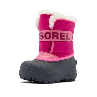 Image de Sorel Snow Commander Botte de Neige, Tropic Pink/Deep Blush, 26 EU