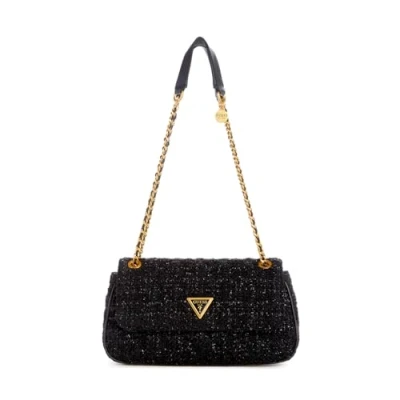 Image de Guess Giully Convertible Xbody FLAP Sac à main, Femme, Taille: One Size, Black