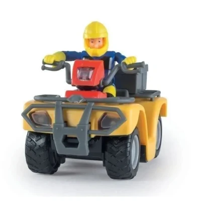 Image de Simba Sam le Pompier Quad Mercure 8 Accessoires + 1 Figurine Incluse 109257657038, Jaune