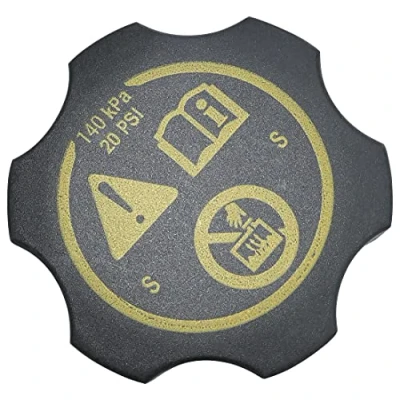 Image de AERZETIX C52172 Bouchon de réservoir pour liquide refroidissement avec joint compatible OEM 53330779/1 305 248 en plastique