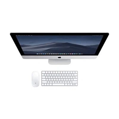 Image de Apple iMac 4k / 21,5 pollici/Intel Core i7 3,3 GHz 4 Core/RAM 16 Go 1 to Fusion Drive HDD MK452LL A/Clavier et Souris d&#039;origine Inclus (Reconditionné)