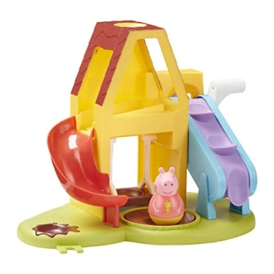 Image de Peppa Pig Weebles Wind &amp; Wobble Playhouse, First, Preschool Toy, Imaginative Play, Gift for 18 Months+