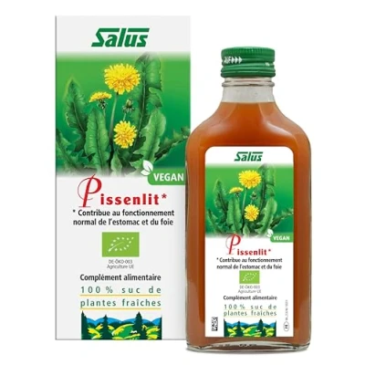 Image de Salus pissenlit BIO Complément Alimentaire à Base de Suc Contribue une Bonne Digestion et Maintenir la Fonction Hépatique Végan 200 ml