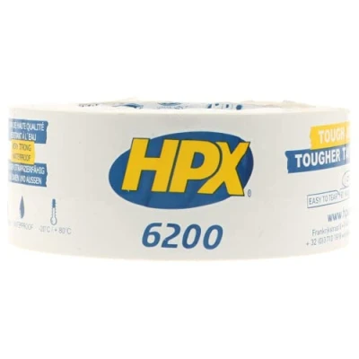 Image de HPX CW5025 6200 Ruban toile adhésif Blanc