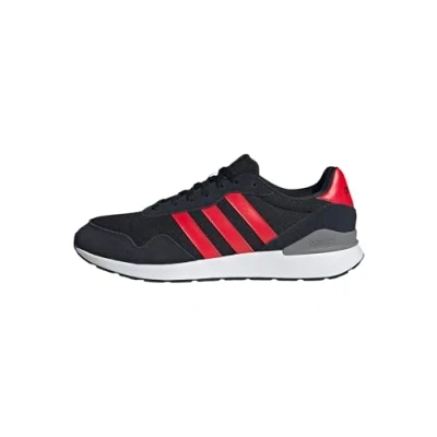 Image de adidas Homme Run 60s 4.0 Shoes Chaussures, Core Black/Pure Ruby/Grey Three, 40 2/3 EU