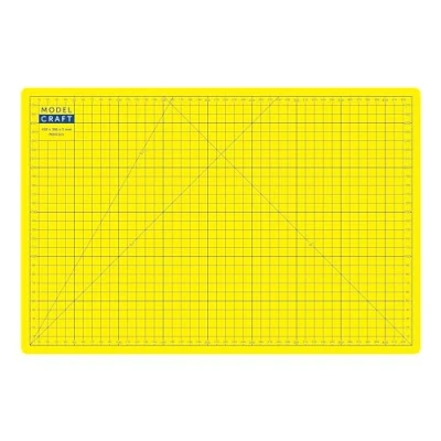 Image de Modelcraft Value Tapis de découpe Jaune A3