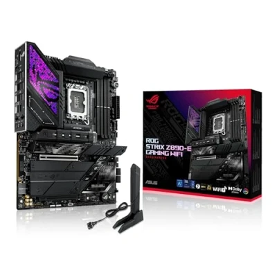 Image de ASUS ROG STRIX Z890 E GAMING WIFI Intel LGA 1851 (Socket V1) ATX Neuf