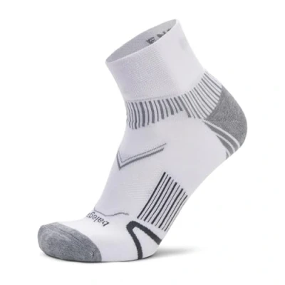 Image de Balega Unisex Enduro V Tech Quarter Chaussettes de Course, Blanc, X Large, EU Taille 46 48.5