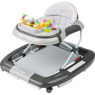 Image de ib style® Little World TROTTEUR Bébé3 fonctions Balançoire Son et lumière Certifié EN 1273:2020 Gris