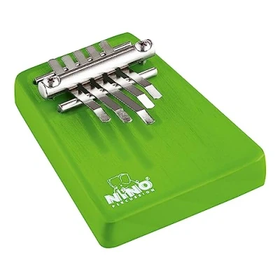 Image de NINO Percussion Kalimba en bois, vert, Petit g#&#039;&#039;&#039;/f&#039;/ f&#039;&#039;/c&#039;&#039;&#039; (NINO963GR)