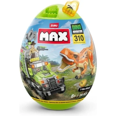 Image de Max Build More Dino Adventure T Rex Attack (300+ pièces)