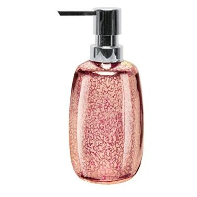 Image de Kleine Wolke Mercury 5898 Distributeur de Savon en Verre Corail