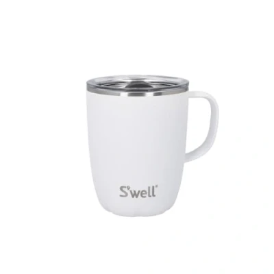 Image de S&#039;well Mug avec poignée, Pierre de lune, 350ml. isotherme sous vide en Acier inoxydable couvercle coulissant Lavable au lave vaisselle