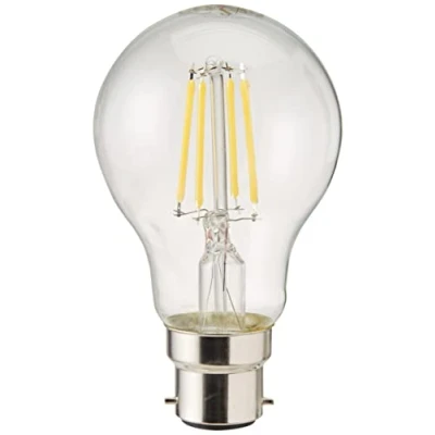 Image de OSRAM LED Star ampoule à filament clair, culot B22d, blanc froid (4000K), forme ampoule, remplacement pour les ampoules conventionnelles 40W, 1 pack