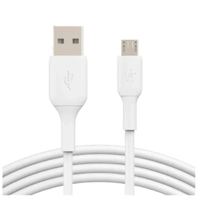 Image de Belkin Boost Charge Micro USB Kabel 1 Metro Blanc