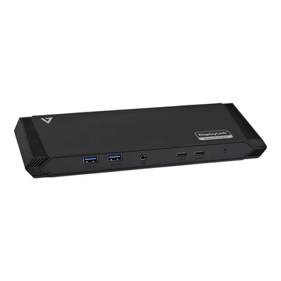 Image de V7 USB C 3 DISPLAY DOCKING STATION 65WPD 2K 4K HDMI DVI (DOCKUSBC)