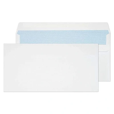 Image de Blake Purely Everyday DL+ 114 x 229 mm 90 g/m² Enveloppes Autocollante (15882) Blanc Boîte de 1000