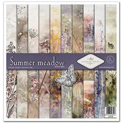Image de ITD Collection Emballage Scrapbooking 12 x pouces, Papier Scrapbooking, Décor, Carton 310 320 mm (SLS 034 Summer Meadow) HS code 48025890
