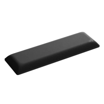 Image de Glorious Gaming Repose Poignet Rembourré (65% 75%) Épaisseur 25 mm, Bords Cousus, Surface Lisse en Tissu, Base Antidérapante, Fermeté Moyenne Noir