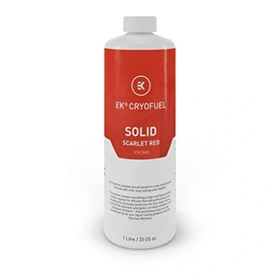 Image de EK Water Blocks CryoFuel Solid Premix, Scarlet Rouge 1000ml