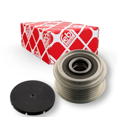 Image de FEBI BILSTEIN 101786 Poulie d&#039;Alternateur 42,8 avec couvercle TOYOTA: Yaris II 3/5 portes, Auris 5 portes