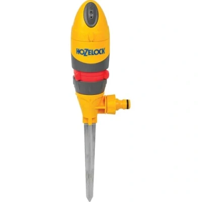 Image de HOZELOCK Arroseur Rotatif Plus 314 M² : Pulvérisateur sur Pic Grande Surface (Ø 20M), Ultra Uniforme grâce Au Moteur Hydraulique, 5 Jets, Direction d&#039;Arrosage Réglable 360 [2332P0000]
