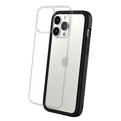 Image de RhinoShield Coque Compatible avec [iPhone 13 Pro Max] Mod NX Protection Fine Personnalisable Technologie Absorption des Chocs [sans BPA] Noir