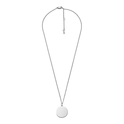 Image de Fossil DREW Collier silvercoloured, Femme, Taille: One Size, Silver coloured