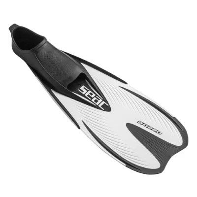 Image de SEAC Mixte Speed Palmes pour plongée, Blanc, 40/41 EU