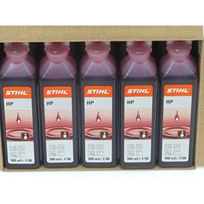 Image de Stihl HP Lot de 5 flacons d&#039;huile pour moteur 2 temps N 0781 319 8401 100 ml