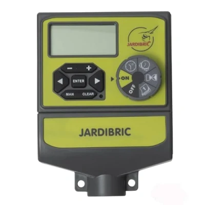 Image de Jardibric Programmateur Électrovanne 4 Voies 24 Volts Gérez Efficacement l&#039;Arrosage de Votre Jardin avec ce Pratique