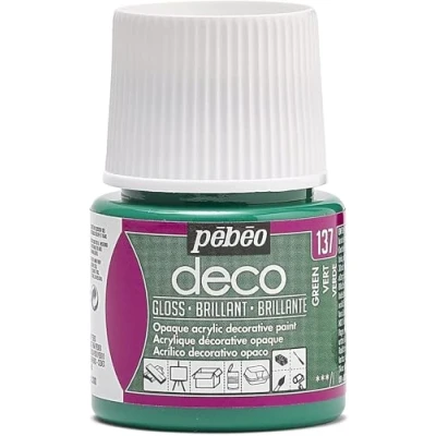 Image de Pébéo Deco Peinture 45 ml Brillant Vert 092137