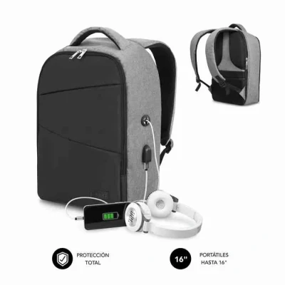Image de SAC À DOS ANTIVOL SECURE V2 AVEC REMBOURRAGE D&#039;AIR POUR ORDINATEUR PORTABLE JUSQU&#039;À 16&quot;