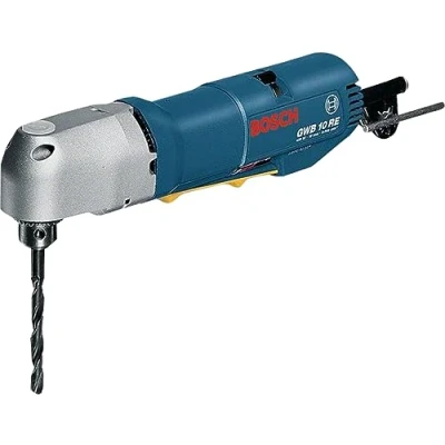 Image de Bosch Professional 0601132703 GWB 10 RE Perceuse d&#039;angle, 400 W, Bleu
