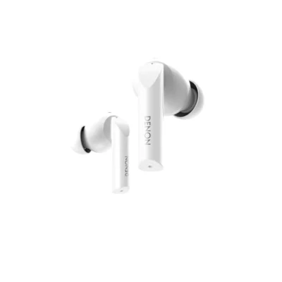 Image de Denon AH C840NCW Ecouteurs True Wireless Intra Auriculaires avec Bluetooth, Réduction Active du Bruit, Soundmaster et Autonomie Jusqu&#039;à 35 Heures Blanc