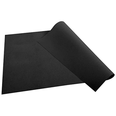 Image de Pro Nappe Réf. S340121I Set de table non tissé spunbond Tissu indéchirable, déperlant et essuyable Format 30X40 Couleur noire Fabriqué En France barquette 100 sets