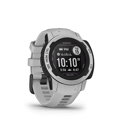 Image de Garmin Instinct 2s, Solar Grise Montre GPS solaire robuste et connectée Boîtier 40 mm (Reconditionné)