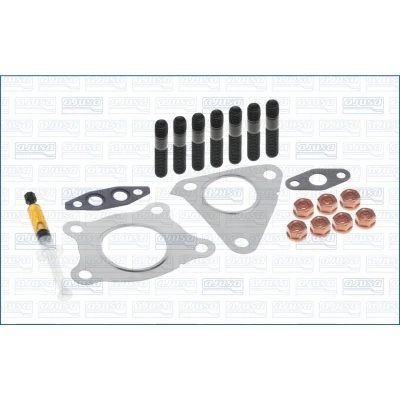 Image de AJUSA JTC11490 Kit de montage, compresseur with studs, syringe oil avec joints instructions montage RENAULT: MASTER 2 Kasten