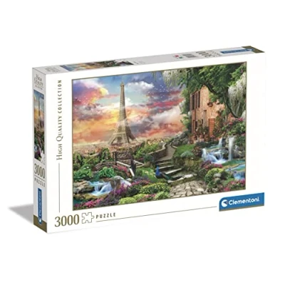 Image de Clementoni Does Not Apply Collection Dream 3000 pièces, Puzzle Ville Paris, Divertissement Adulte fabriqué en Italie, 33550, Multicolore, Medium