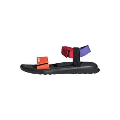 Image de adidas Mixte Terrex Hydroterra Light Sandals Chaussures de randonnée, Semi Impact Orange/Pure Ruby/Semi Cobalt Blue, 42 EU