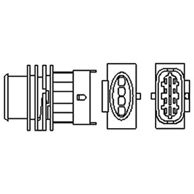 Image de MAGNETI MARELLI 466016355017 Sonde lambda chauffé 4 OPEL: Meriva A, Zafira B, Astra H 3/5 portes