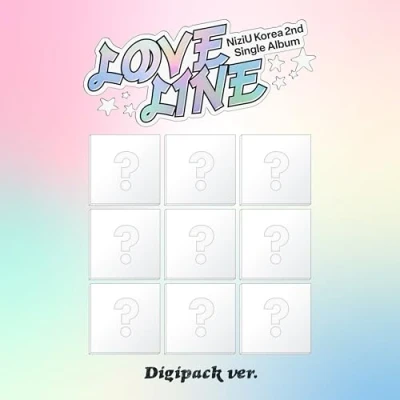 Image de NiziU LOVE LINE version Digipack. / Corée 2e album single + cadeau gratuit RANDOM 1EA