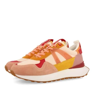 Image de Gioseppo Adair Baskets basses, Femme, Taille: 37, Rosa Cuir / matière synthétique