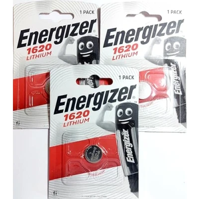 Image de ENERGIZER Lot de 3 Blisters 1 Pile Lithium CR 1620
