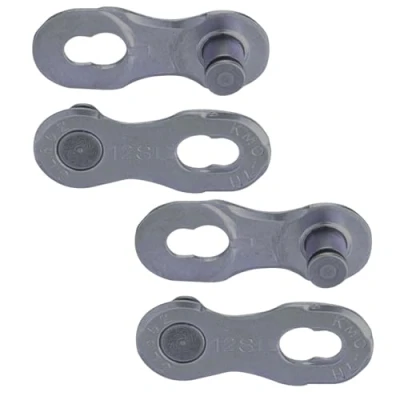 Image de KMC Missing Links 12nr Silver Liens manquants Mixte, Argent, XS