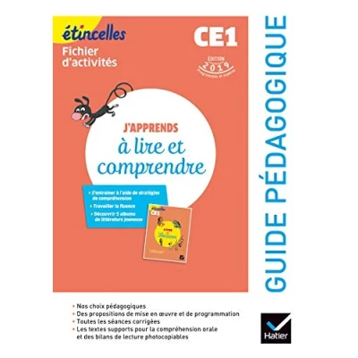 Image de Etincelles Français CE1 Ed. 2019 J&#039;apprends à lire et comprendre Guide pédagogique Livre d’occasion Correct