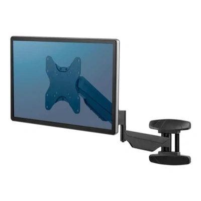 Image de Fellowes 8043501 Bras Porte écran Mural pour Ecran jusqu&#039;à 42 Pouces Acier Noir
