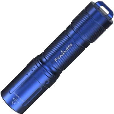 Image de fenix E01 V2.0 Mini lampe torche porte clés 100 lumens 35 m 25 heures max piles AAA IP68